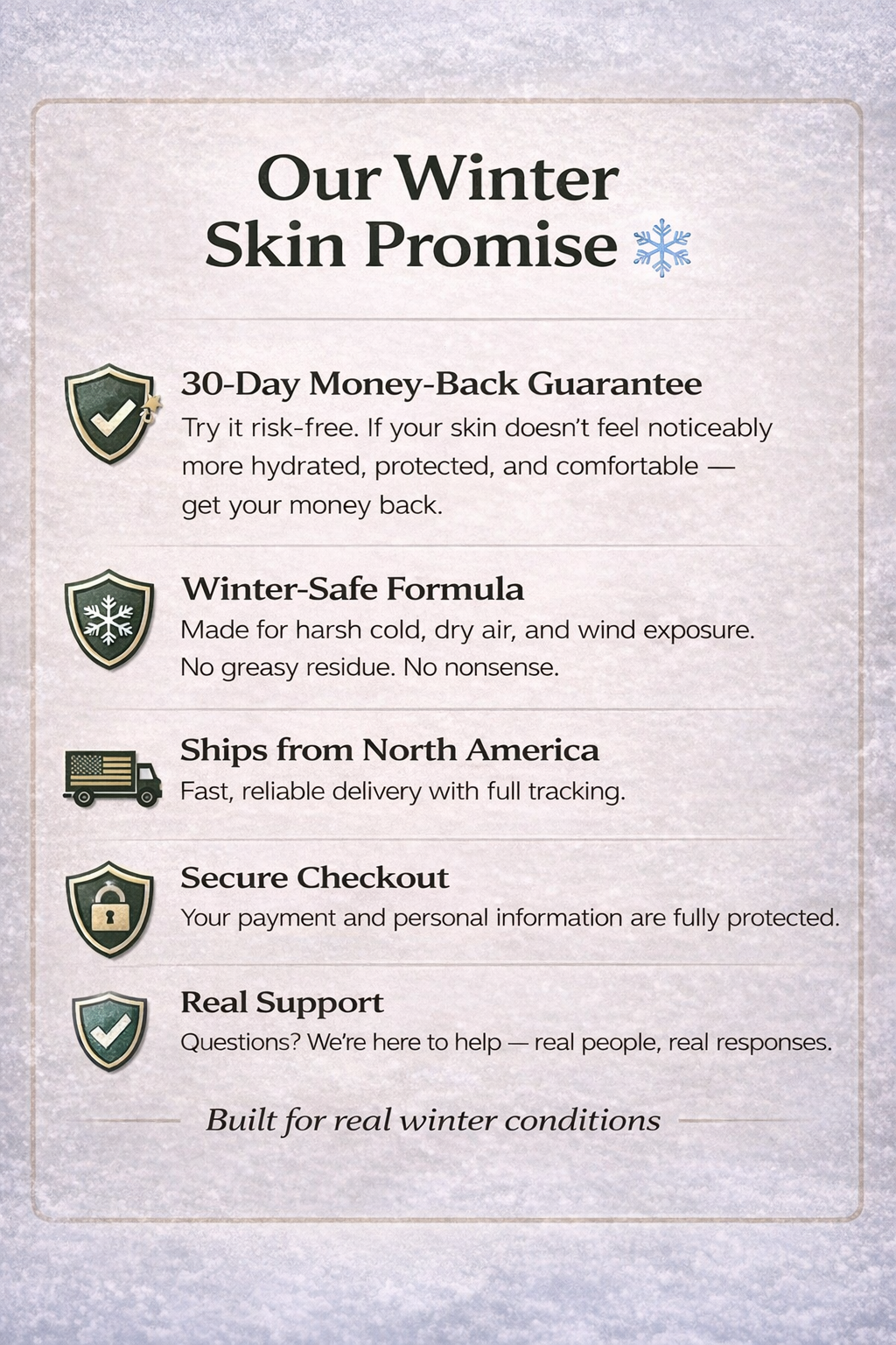 Daily Winter Essentials Kit